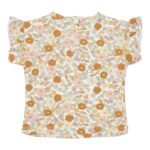 T-Shirt Manga Curta | Vintage Little Flowers - Image 3