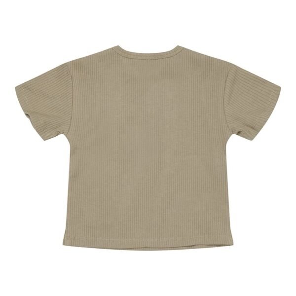 T-Shirt Manga Curta | Olive - Image 3