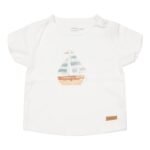 T-Shirt Manga Curta | Sailboat White