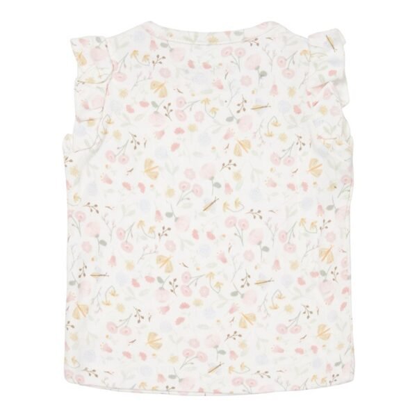 T-Shirt Manga Curta | Flowers & Butterflies - Image 3