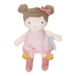 Mini Boneca de Pano - Rosa - 10cm - Image 5