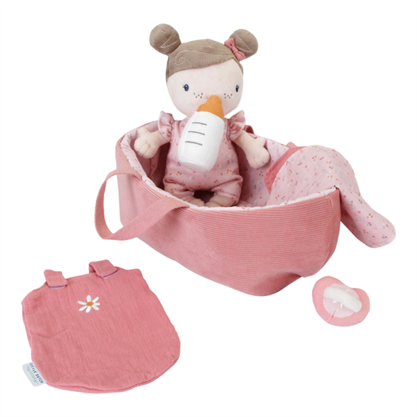 Boneca Rosa com Alcofa e Acessórios - Image 9