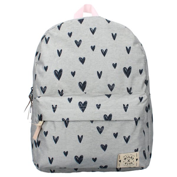Mochila Escolar 1ºCiclo - Corações - Image 3