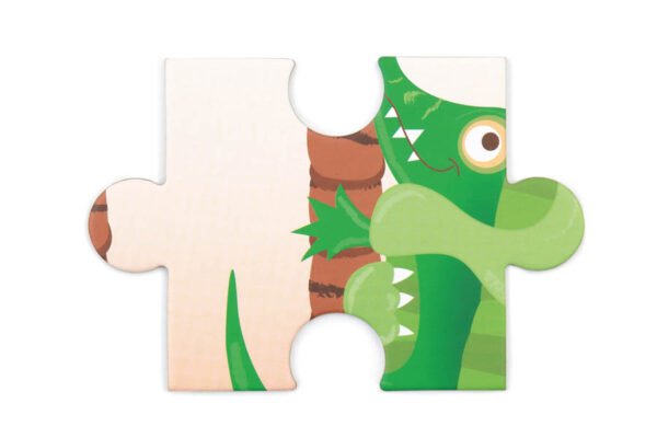 Contour Médio | Puzzle de Contorno : O Crocodilo - Image 4