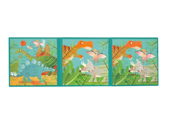 Livro Puzzle Magnético: Dinossauros - Image 4