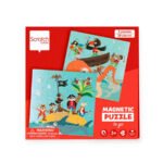 Livro Puzzle Magnético: Os Piratas