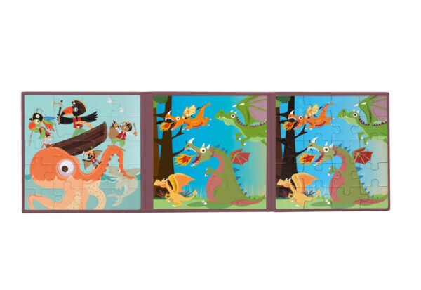 Livro Puzzle Magnético: Os Dragões - Image 2