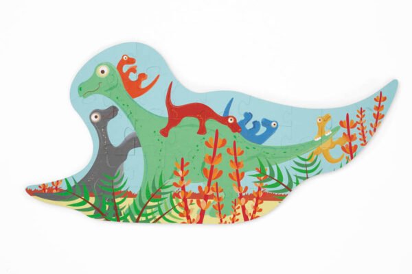Compact Contour | Puzzle de Contorno : Dinossauros - Image 2