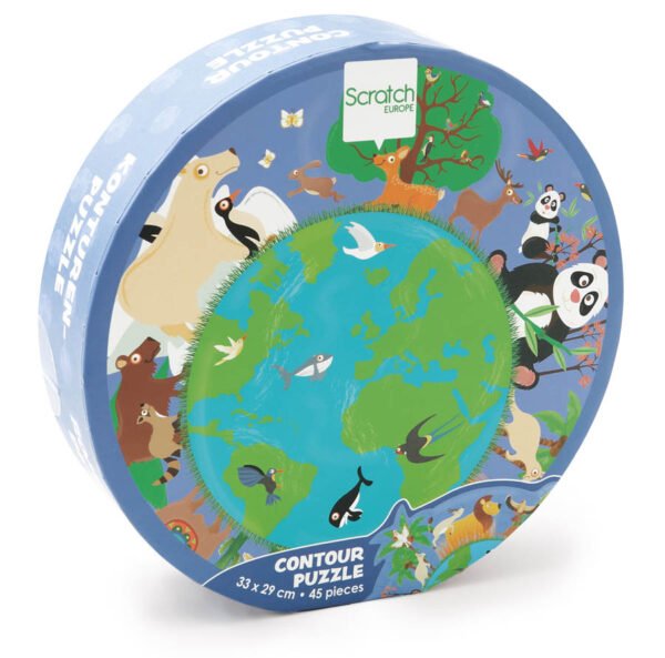 Compact Contour | Puzzle de Contorno : O Mundo - Image 4