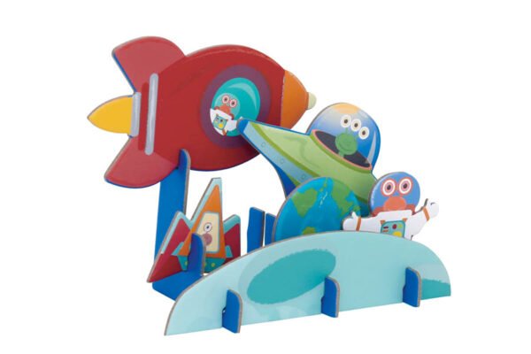 Puzzle 3D 2-em-1: O Espaço - Image 4
