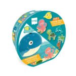 Puzzle 2-em-1: Evolutivo e Chão: O Oceano ( 10 Puzzles )