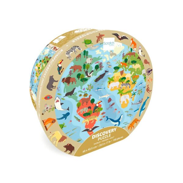 Puzzle 150 Pcs + Jogo de Descoberta: O Mundo - Image 1