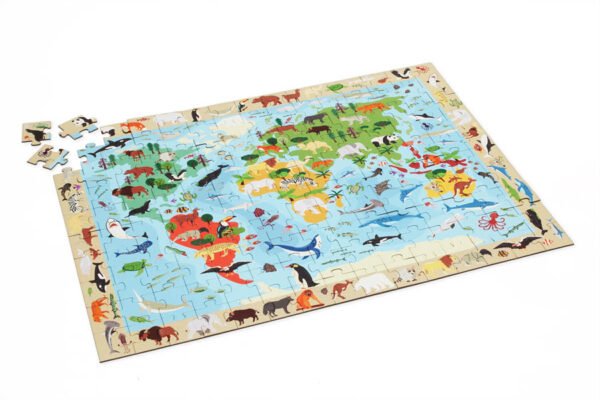 Puzzle 150 Pcs + Jogo de Descoberta: O Mundo - Image 2