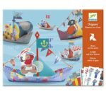 Constrói Barcos Flutuantes - Origami c/ Autocolantes