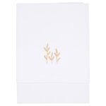 Lençol de Alcofa Bordado | Wild Flowers Ochre