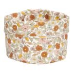 Cesto de Arrumação Redondo | Vintage Little Flowers