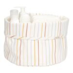 Cesto de Arrumação Redondo | Vintage Sunny Stripes - Image 3