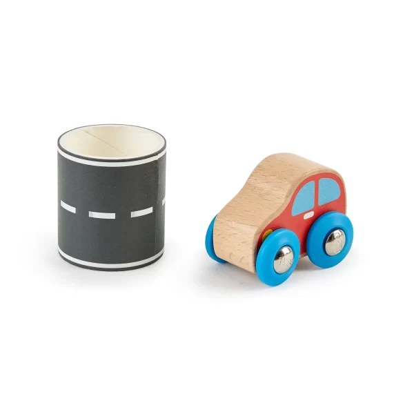 Mini Carro com Pista Expositor