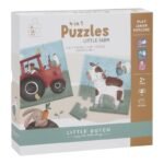 Puzzle 4-em-1 - Little Farm
