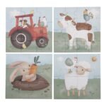 Puzzle 4-em-1 - Little Farm - Image 5