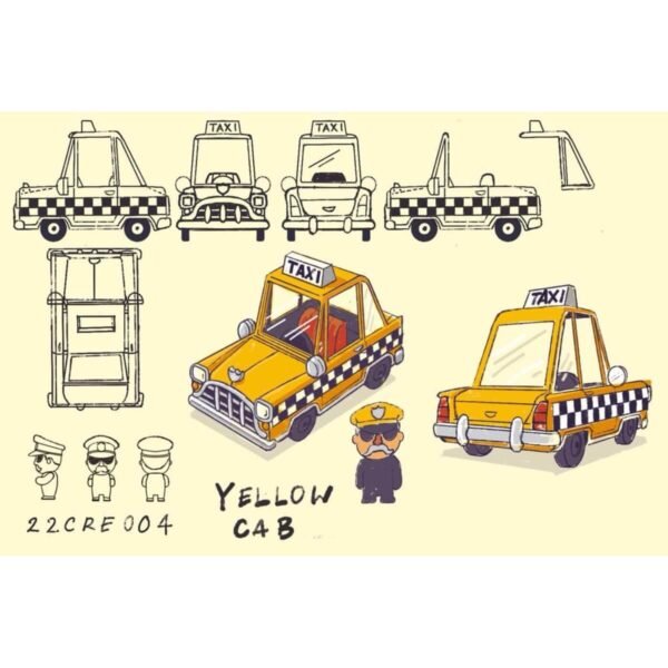 Carrinho - Taxi Joe - Crazy Motors - Image 3