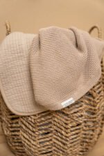 Edredão de Verão para Alcofa | Bassinet |Pure Bege - Image 2