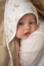 Toalha com Capuz em Musselina - Baby Bunny - Image 7