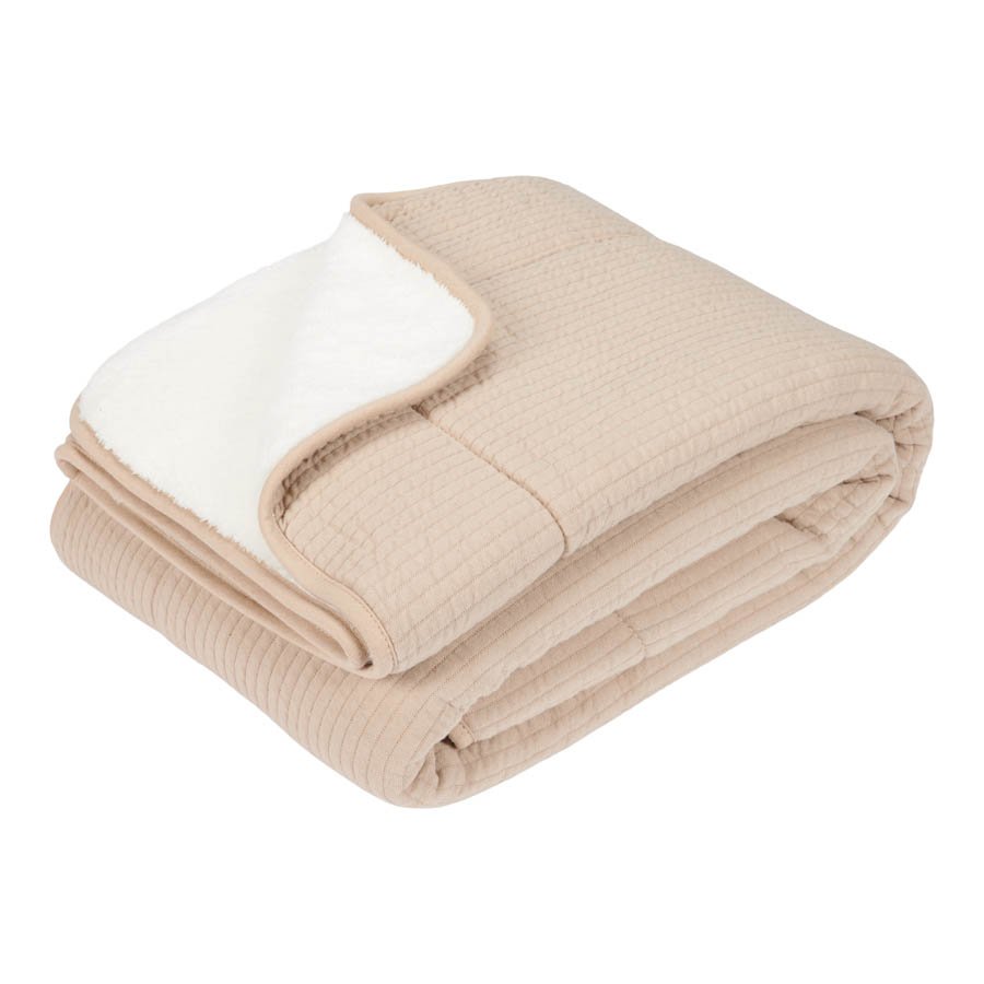 TE11123021-Bassinet-blanket-Pure-Beige-Pure-01.jpg Edredão de Alcofa | Bassinet | Pure Bege - Image 1