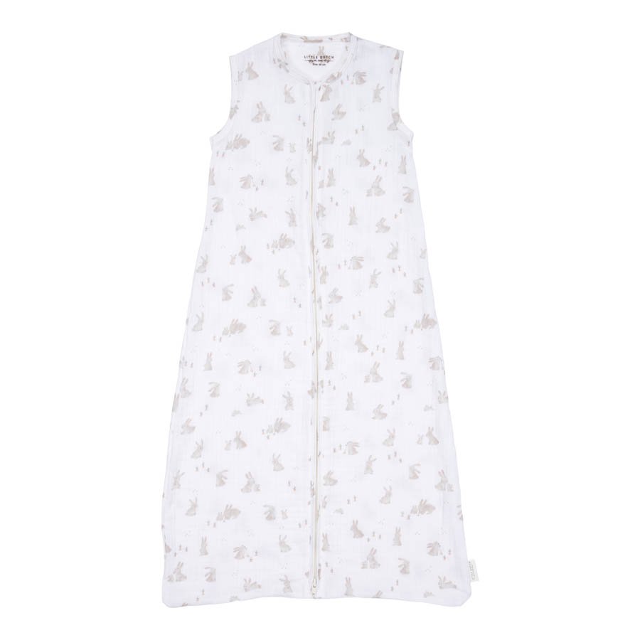TE12403023-Summer-sleeping-bag-90-cm-muslin-Baby-Bunny-Newborn-naturals.jpg Saco Cama de Verão Musselina 90 cm | Baby Bunny - Image 1