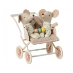 Carrinho de Bebé Rato ou Coelho - Rosa - Image 3