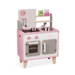 Cozinha Macaron Rosa em Madeira