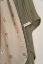 Swaddle 120 x 120 em Musselina - Little Farm - Image 3