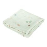 Swaddle 120 x 120 em Musselina - Little Farm - Image 2