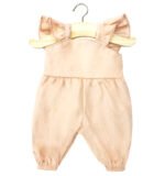 Macacão Claudie em Milleraies Salmon para Boneca Minikane by Paula Reina