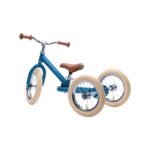 Bicicleta de Equilibrio 2-em-1 Vintage Azul – Gloss – Trybike - Image 3