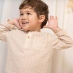 Camisa de Linho - Manga Comprida - Sand Stripes - Image 2