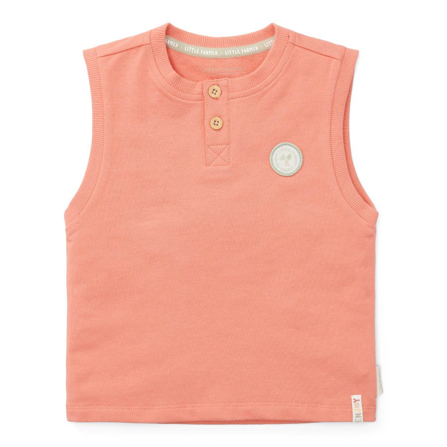 CL24021060-CL24021061-CL24021062-CL24021063-CL24021064-CL24021065-Singlet-Little-Farmer-Red-Little-Farm-1.jpg Blusa de Alças - Little Farmer Red - Image 1