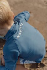 T-shirt de Banho | Manga Comprida -  Blue Whale - Image 4