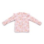 T-shirt de Banho | Manga Comprida  C/ Folhos | Ocean Dreams Pink