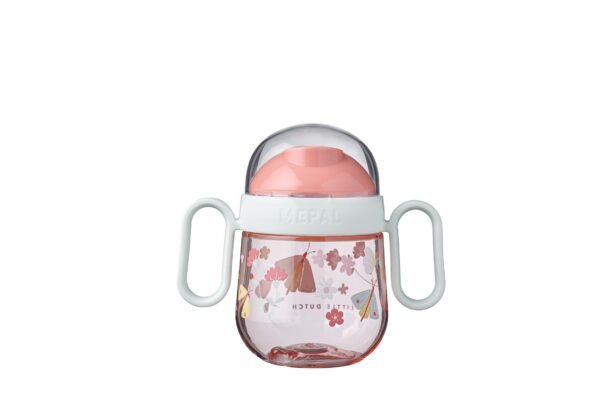 Copo Anti-Pingos Mio 200 ml - Flowers & Butterflies - Image 1