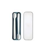 Set de 2 Colheres de Bebé Longas Mio - Deep Blue