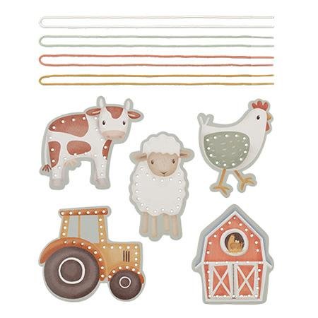 Cartões de Entrelaçar - LITTLE FARM
