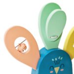 Set Musical em Madeira 4-em-1 - O Pavão ( Maracas, Jingles, Sino, Castanholas ) - Image 7