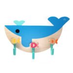 Cabide de Parede com 3 Ganchos " Baleia "