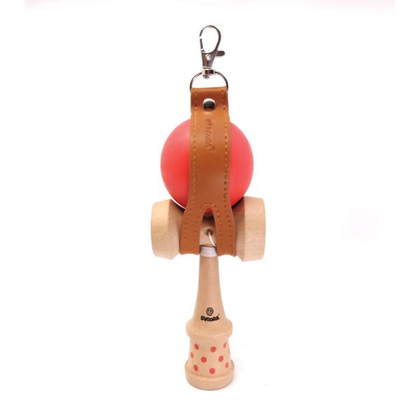 Kendama de Madeira ‘GEOM’ Vermelho - Image 3