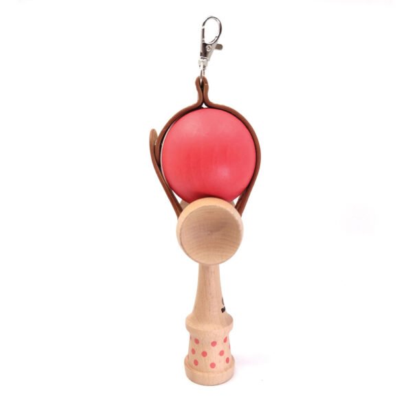 Kendama de Madeira ‘GEOM’ Vermelho - Image 4