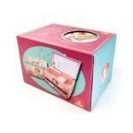 Caixa de jóias musical ‘Esperides’ com suporte para anéis, gaveta e espelho largo ‘Amphitrite’ - Image 6