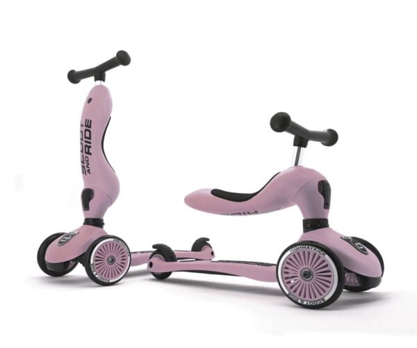 Trotinete 2 em 1 - Scoot and Ride - Highwaykick 1 Rose - Image 5