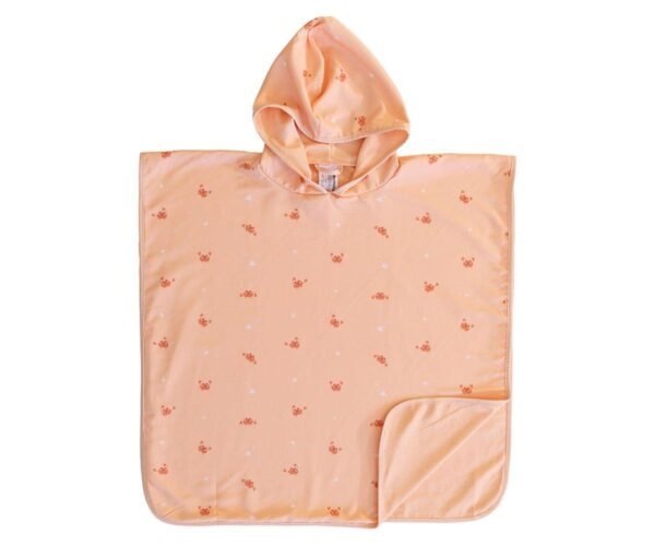 Poncho Toalha de Praia - Caranguejo Coral - Image 1