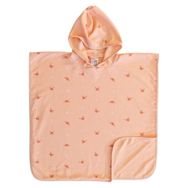 Poncho Toalha de Praia - Caranguejo Coral